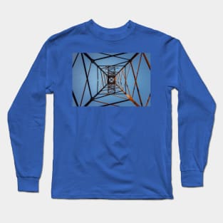 underneath electric pole Long Sleeve T-Shirt